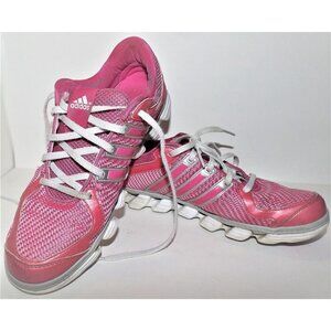 Adidas women's 9 Pink Running Shoes YYA606001